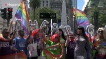 Marcha en Buenos Aires reivindica el orgullo gay