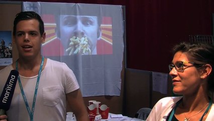 Les explications de Paul, en charge de l'atelier consacré aux excés alimentaires.