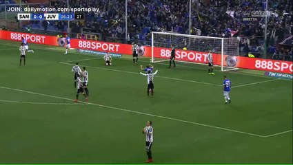 Duvan Zapata Goal HD - Sampdoria 1 - 0 Juventus - 19.11.2017 (Full Replay)