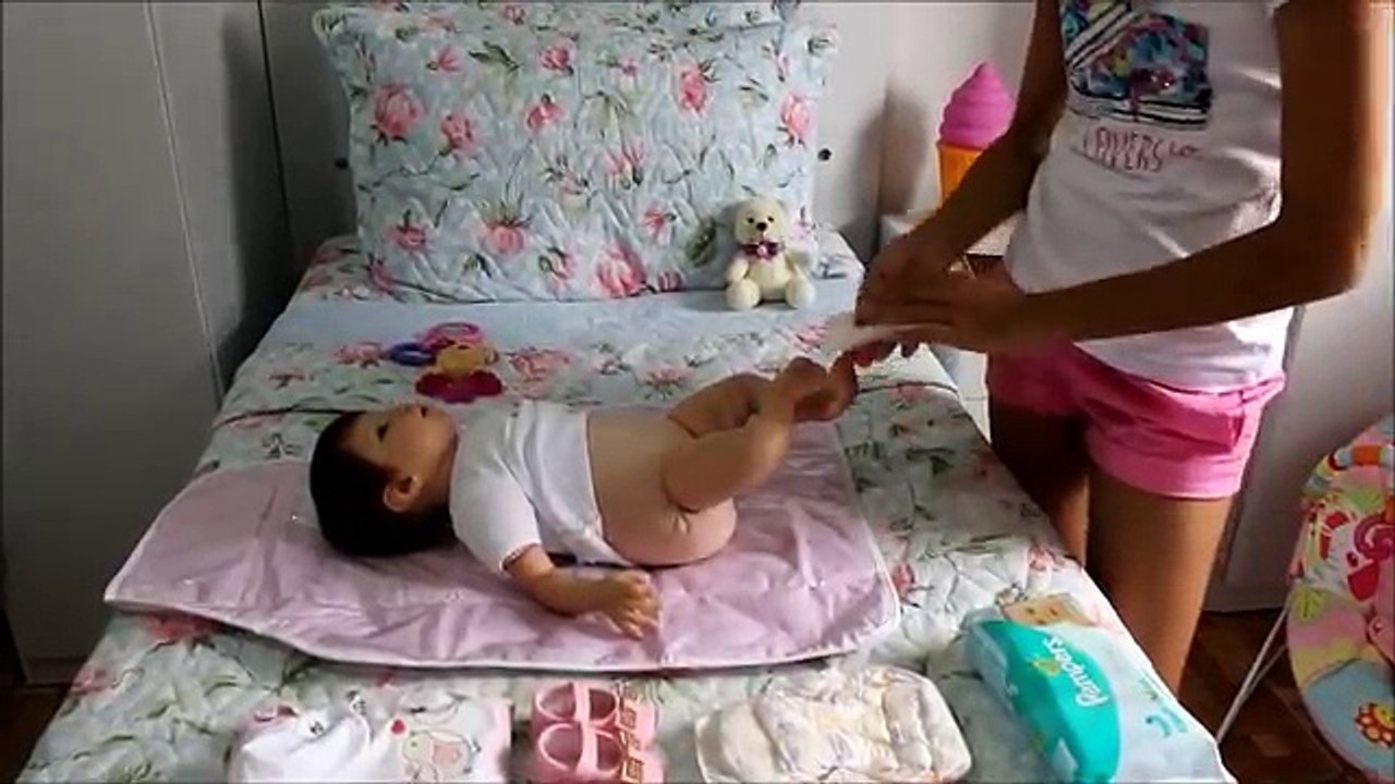Rotina da Manhã da Minha Bebê Reborn Clara - July Ferraz