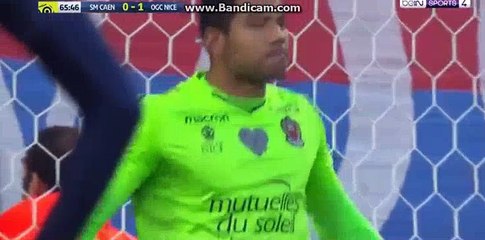 Santini  Penalty  Miss   HD   Caen 0 - 1	 Nice  19-11-2017