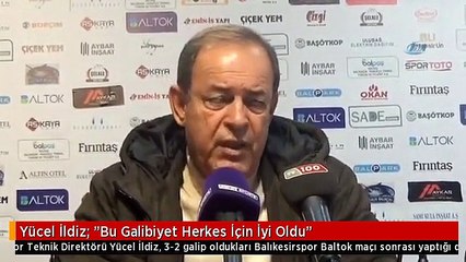 Yücel İldiz: "Bu Galibiyet Herkes İçin İyi Oldu"