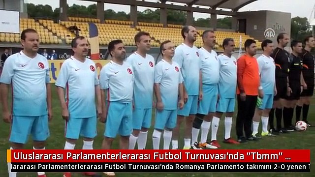 Uluslararası Parlamenterlerarası Futbol Turnuvası'nda Tbmm Şampiyon Oldu