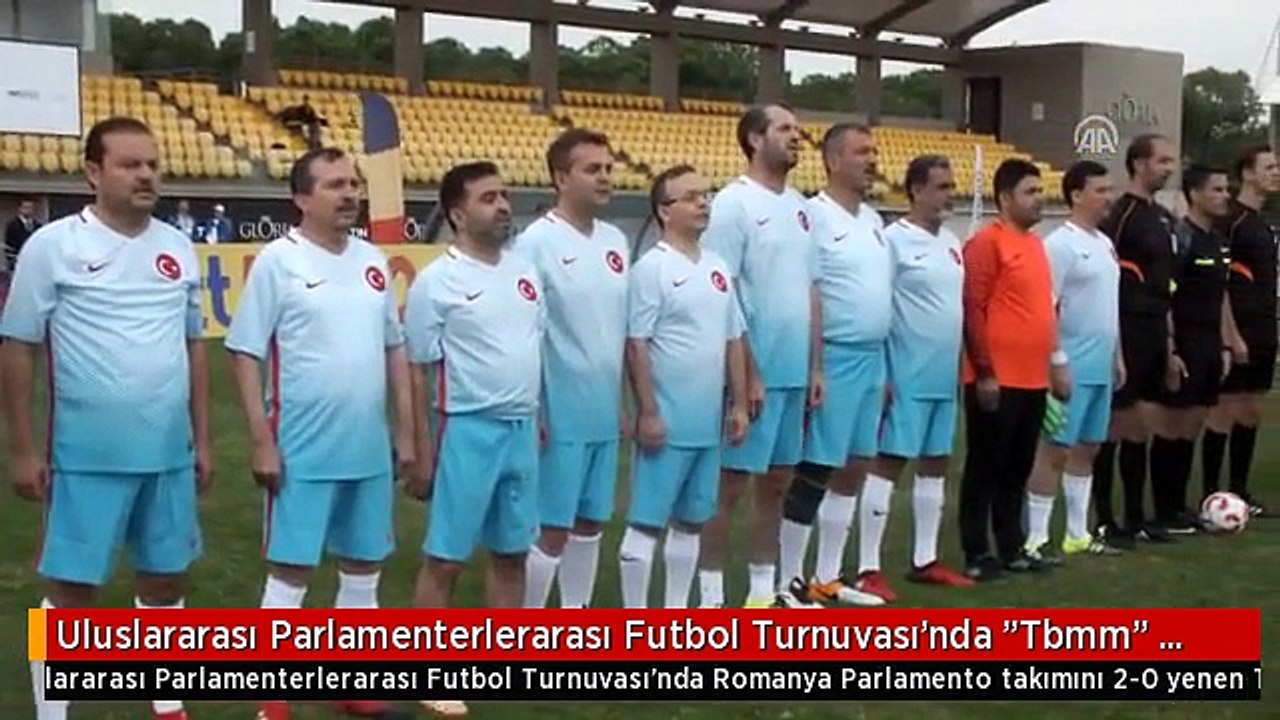 Uluslararası Parlamenterlerarası Futbol Turnuvası'nda "Tbmm" Şampiyon Oldu