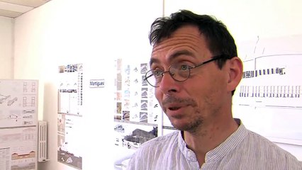 Hervé Dubois, enseignant à l'Ecole Nationale Supérieure d'Architecture de Luminy