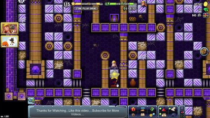 Diggy's Adventure Rat Hole Granary Stone Pillar Shrine Abandoned Camp Feline Lair Level 115