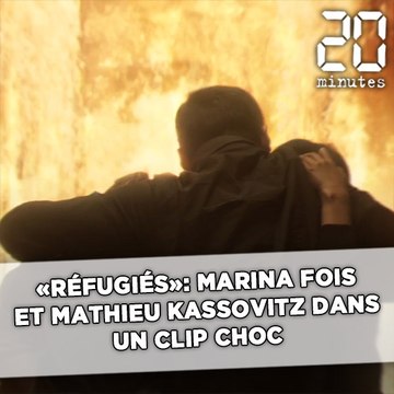 «Réfugiés»: Mathieu Kassovitz et Marina Fois dans un clip choc