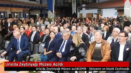 Urla'da Zeytinyağı Müzesi Açıldı