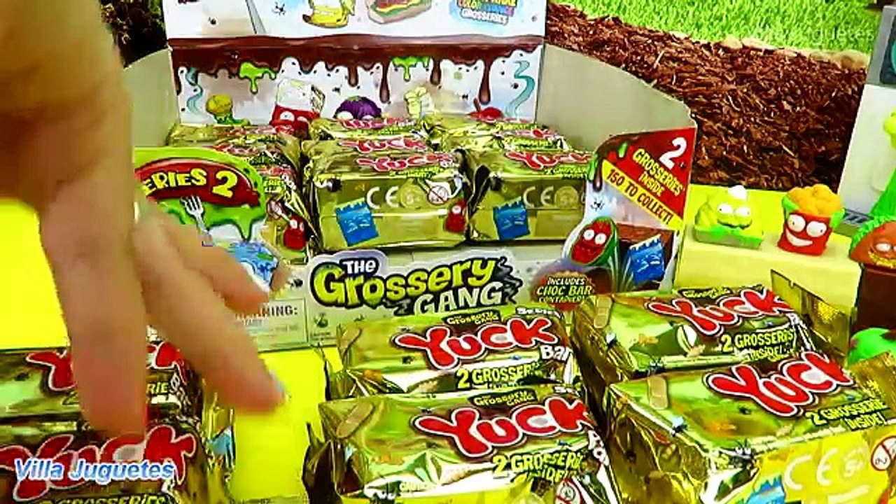 30 Bolsitas Sorpresas de Grossery Gang Yuck Bar Serie 2