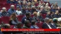 Naim Süleymanoğlu İçin Anma Töreni Düzenlendi