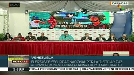 Presidente Maduro anunció próximas actividades de seguridad y justicia
