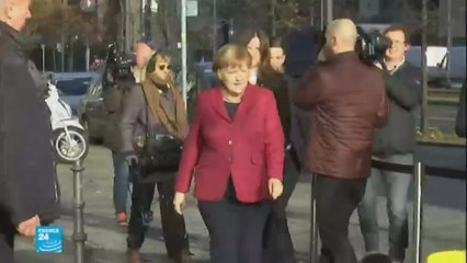 اجتماع الفرصة الأخيرة-ميركل لتشكيل حكومة