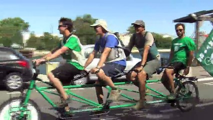 Revivez le parcours du Tour Alternatiba en vidéo.
