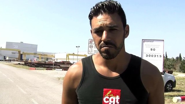 Elyass El Aamrani est représentant syndical CFT Eiffage Fos.