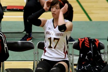 小清水茉弥選手(Maya Koshimizu)柏エンゼルクロス【女子ﾊﾞﾚｰﾎﾞｰﾙVﾁｬﾚﾝｼﾞﾘｰｸﾞⅡ2017-2018】2017.11.11青山学院大学体育館