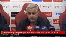 Gençlerbirliği-Kayserispor Maçının Ardından - Teknik Direktör Sumudica