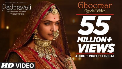 Padmavati   Ghoomar Song¦ Deepika Padukone¦ Shahid Kapoor¦ Ranveer Singh¦Shreya Ghoshal¦Swaroop Khan