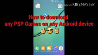 HOW TO DOWNLOAD ANY PSP GAMES ON AN ANDROID DEVICE- Hindi