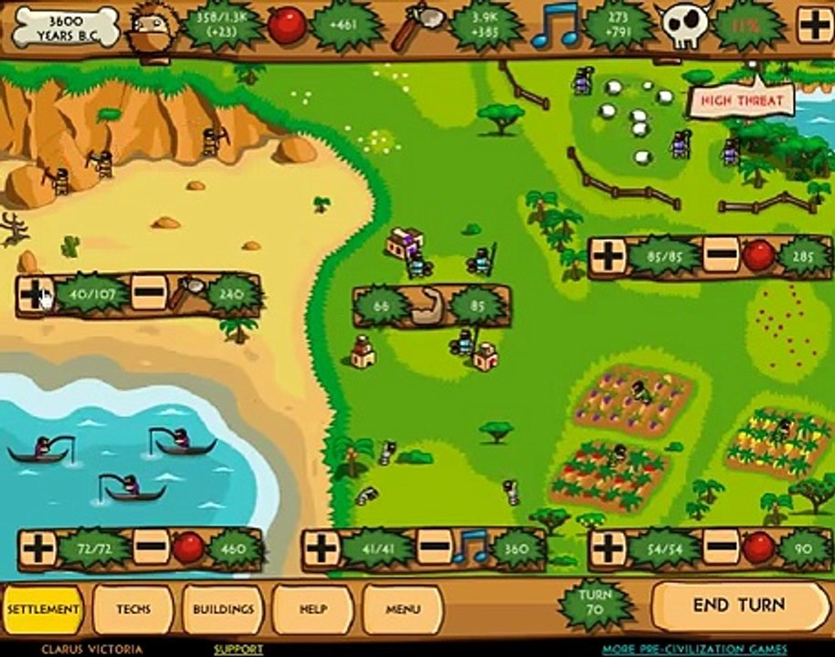 Precivilization Bronze Age DEITY DIFFICULTY Walkthrough video