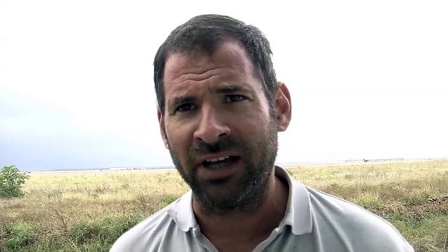 Axel Wolff, conservateur de la reserve naturelle des coussouls de Crau