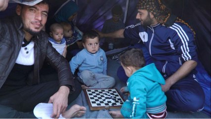 O inferno dos refugiados em Chios