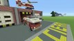 Minecraft Tutorial: How To Make A Fire Station Interior/Exterior (Inside/Outside)