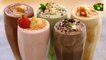 Milkshake Recipe | Chocolate Milkshake | Strawberry Milkshake | Samayal Manthiram