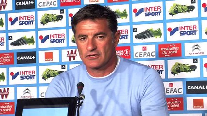 Rémy Cabella et Michel parle de l'état d'esprit avant le match de Guingamp