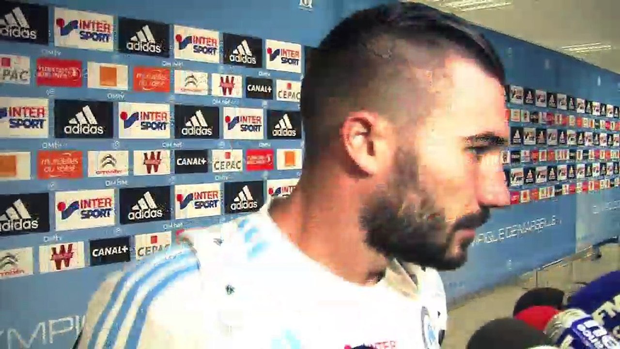 Romain Alessandrini auteur hier d'un doublé explique sa joie intérieure