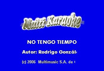 Heavy Nopal - No tengo tiempo (Karaoke)