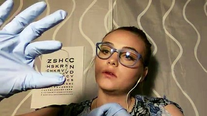 ASMR Eye Exam Role Play