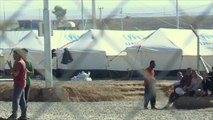 نازحو الموصل يعيشون حالة قلق بالقرب من خطوط المواجهة