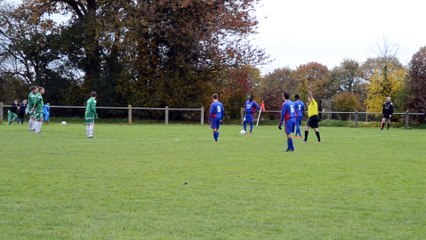 Coup franc indirect 1er But contre La Bigottière