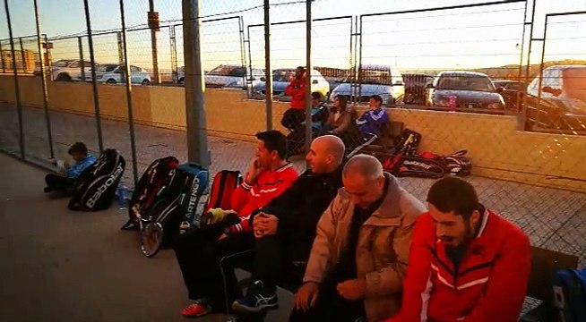 Frontenis 2ªA Rivas vs Guadalix 2ª partida video 1