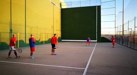 Frontenis 2ªA Rivas vs Guadalix 2ª partida video 2