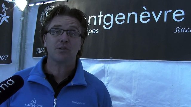 Ronan Belego responsable animation à Montgenèvre était présent au Tout Schuss Day