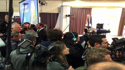 De nombreux journalistes attendent la réaction de Marion Maréchal-Le Pen.