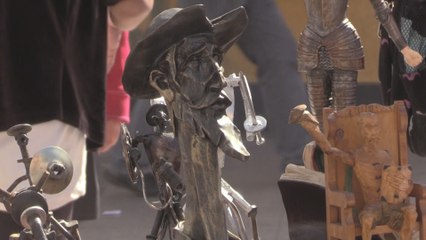 La locura del Quijote se apodera de los estudiantes un colegio boliviano