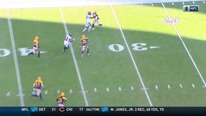 Joe Flacco sells play-action, finds Benjamin Watson for 33 yards