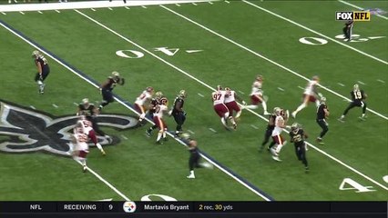 Preston Smith shuts down Saints' reverse attempt