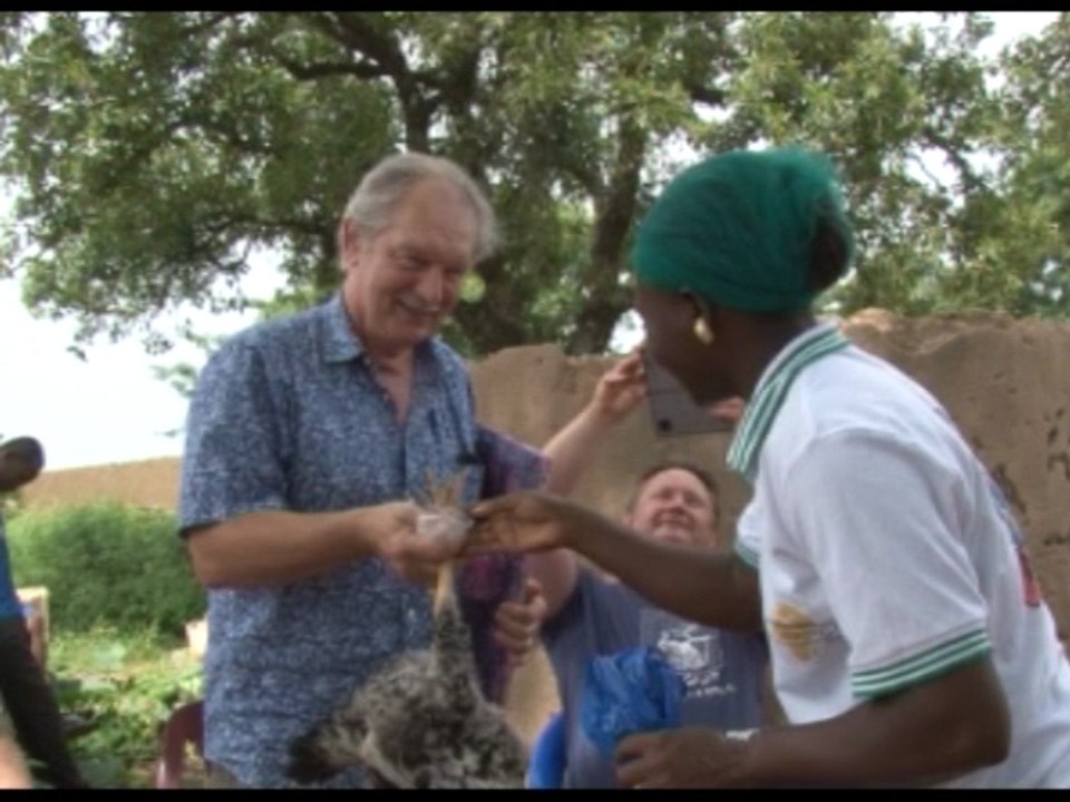Roland  mertens au burkina faso