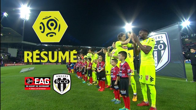 EA Guingamp - Angers SCO (1-1) - Résumé - (EAG-SCO) / 2017-18
