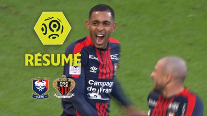 SM Caen - OGC Nice (1-1)  - Résumé - (SMC-OGCN) / 2017-18