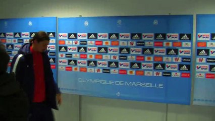Zlatan Ibrahimovic en zone mixte après OM-PSG