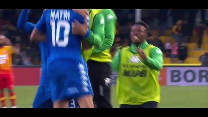 Benevento - Sassuolo 1-2 Gol e sintesi HD 19/11/2017