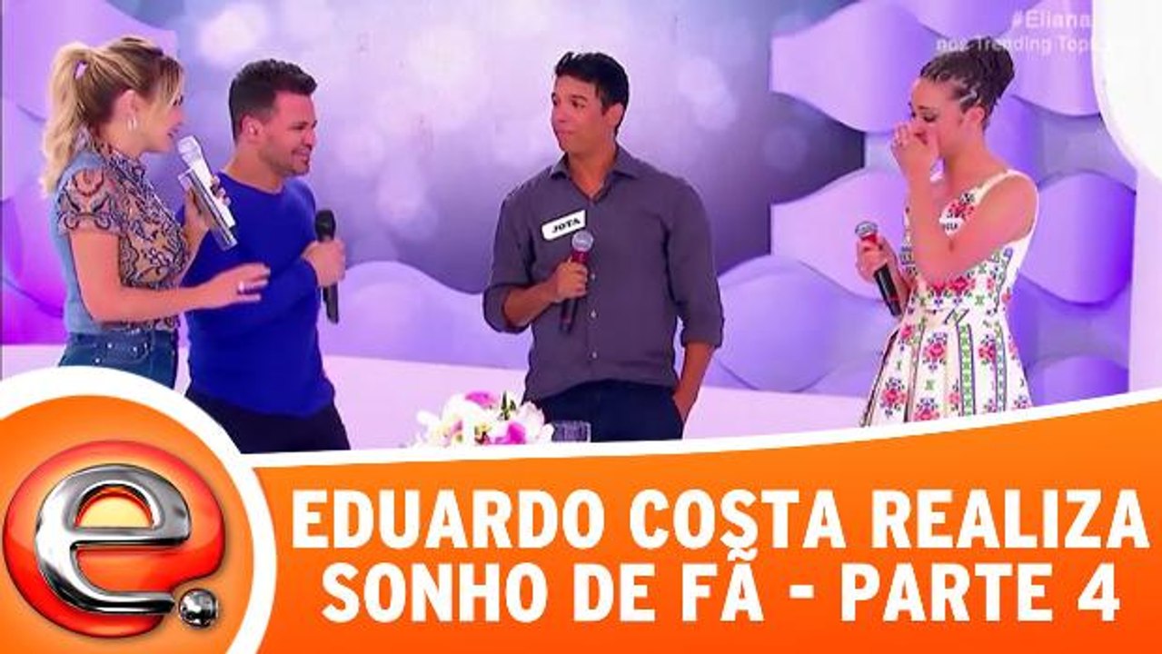 Eduardo Costa realiza sonho de fã - 19.11.17 - Parte 4