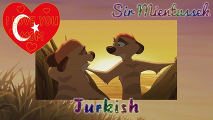 The Lion King 3 - Look out to the horizon - One Line Multilanguage