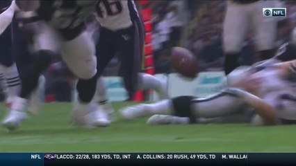 Patriots save near-turnover with quick fumble recovery