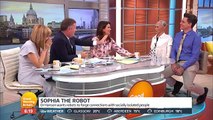 Humanoid Robot Tells Jokes on GMB! | Good Morning Britain