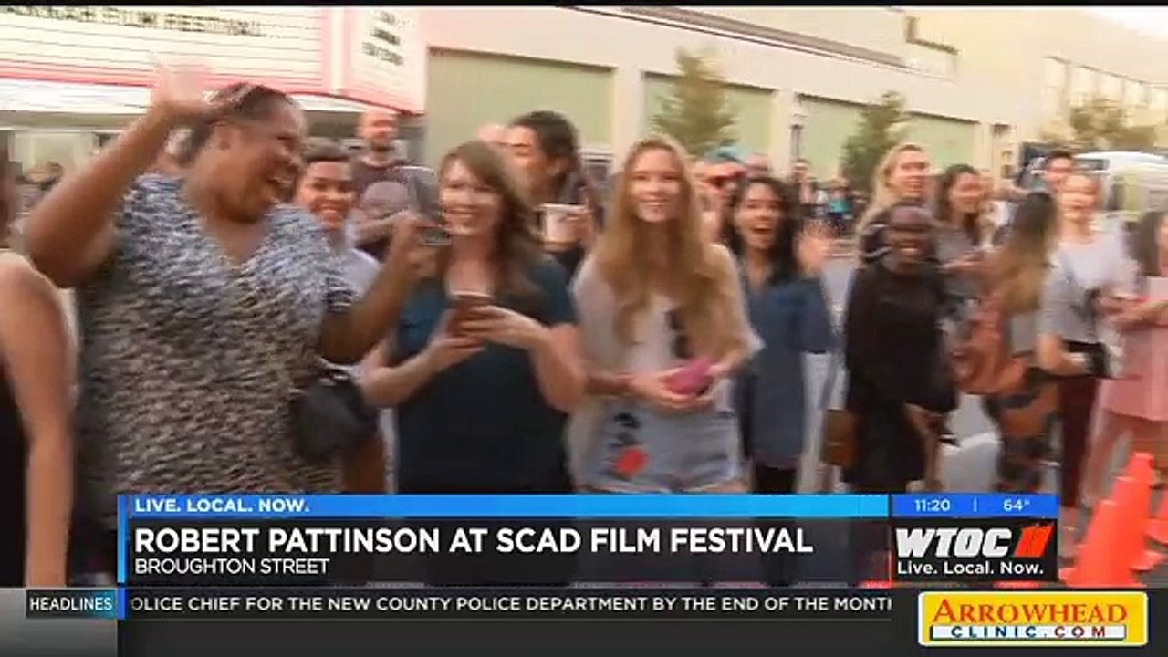 Robert Pattinson attends SCAD Film Festival - WTOC-TV- Savannah, Beaufort, SC, News, Weather & Sports